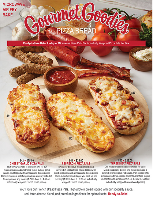 Gourmet Goodies Pizza Bread